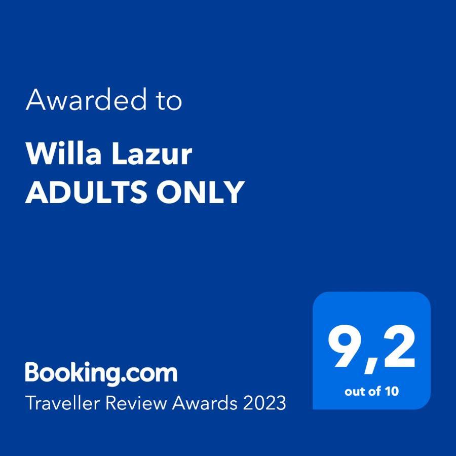 Willa Lazur Adults Only Miedzyzdroje Exterior foto